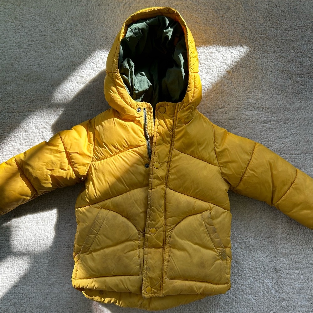 Zara kids puffer coat